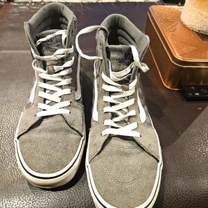 Vans Filmore Hi High Top Tonal Checkerboard Sneaker Shoes